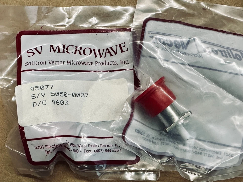 Conector RF para microondas SV 5050-0037 Foto 1 de 1