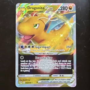 Dragonite VSTAR - 050/078 - Pokemon Go Sword & Shield Ultra Rare Card - Foto 1 di 3