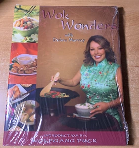 WOK WONDERS mit Debra Murray Wolfgang Puck Intro Rezepte Kochbuch ungeöffnet HB - Bild 1 von 4