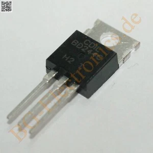 10 x BD244C PNP PLASTIC POWER TRANSISTOR 100V 6A 65W  CDIL TO-220 10pcs - Bild 1 von 1