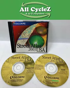 DeLorme Street Atlas USA 2003 Genuine! - Picture 1 of 4