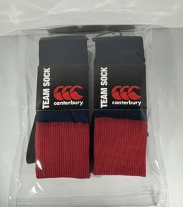 Calcetines del equipo Canterbury para hombre. Calcetines deportivos de fútbol de rugby. Juego de 2. El paquete varía - Imagen 1 de 6