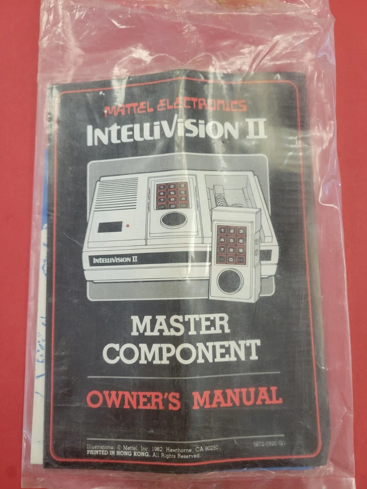 Intellivision II Owner's Manual Master Componet - Complete Lot Of Instructions - Image 1 of 4