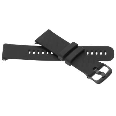Armband für Garmin Vivoactive 4 Silikon schwarz - Bild 1 von 4