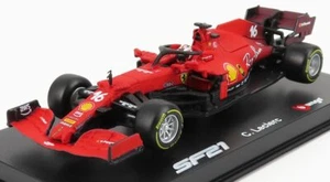 1/43 BURAGO - FERRARI - F1 SF21 TEAM SCUDERIA FERRARI MISSION 18-36828LE-BOX - Foto 1 di 1