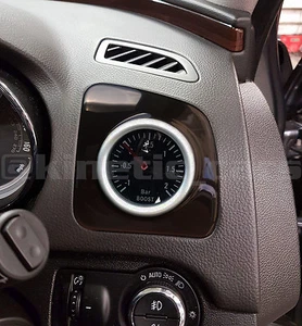 Vauxhall Insignia MK1 Air Vent Gauge Pod adapter Gloss black ABS plastic inc VXR - Picture 1 of 7