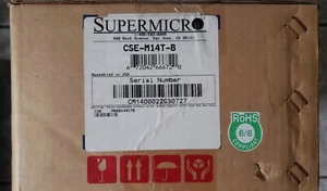 Supermicro CSE-M14T-B, Brand new - Picture 1 of 2