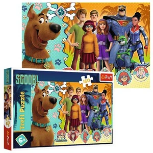 Rompecabezas Trefl 160 piezas niños grande Warner Scooby Doo en acción Scoob película - Imagen 1 de 3