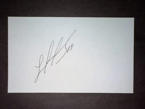 Luis Valbuena, Mariners (2008 Debut) SIGNIERTE 3x5 Karte (HS) - gestorben 2018 - Bild 1 von 1