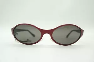 Vintage Neostyle 989 905 Burgundy Black Oval Sunglasses Glasses NOS - Picture 1 of 6