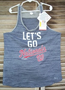 UNDER ARMOUR nwt WA Nationals HeatGear tank top shirt~size YLG~NEW~kids large~ - Picture 1 of 4
