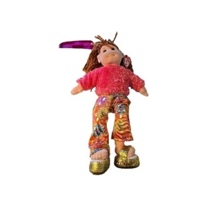 TY Beanie Boppers Snazzy Sabrina Puppe 12 Zoll groß Plüsch rote Haare braune Augen Ty 2002 - Bild 1 von 4