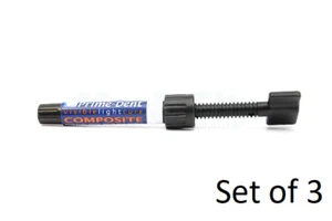 Resina dental híbrida Prime-Dent Light Cure A3,5 4,5 g Syr. 001-001A3.5 (Juego de 3) - Imagen 1 de 3