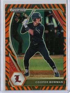 Selecciones de draft Panini Prizm 2021 Prizms Tiger Stripes #122 Cooper Bowman Ser #75/99 - Imagen 1 de 1