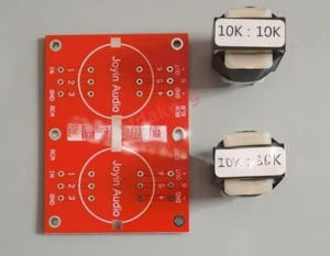 R310K:10K permalloy audio transformer input signal isolation 20Hz-80KHz 2PC - Picture 1 of 2