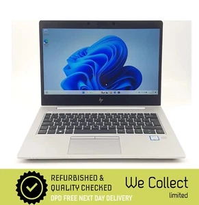 i7 HP Laptop EliteBook 830 G6 i7-8565U 8GB RAM 256GB SSD Full HD Windows 11 Pro - Picture 1 of 14