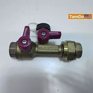 RINNAI MATSUI LEAD FREE BRASS ISOLATION VALVES - Picture 1 of 8