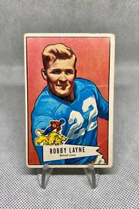 Bobby Layne Bowman Large 78 1952 - Foto 1 di 2