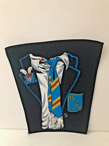 vintage AC/DC fly on the wall back patch hard rock rare htf - Picture 1 of 2