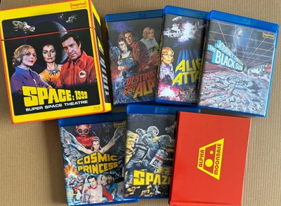 Space 1999 Super Space Theatre Australian Release Blu-ray Discs Box Set Like New - image 1 of 4