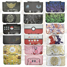 NEW Nintendo 3DS XL/LL Hard Protective Snap-on Cover Case - FREE STYLUS - USA