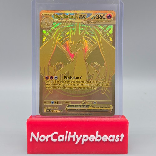 MEGA CHARIZARD Y EX #294 PSA 9 MEGA HYPER RARE 2026 POKEMON