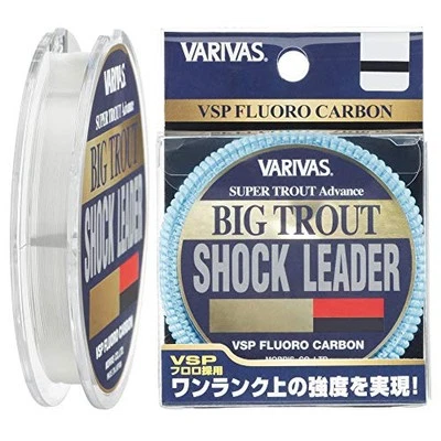 VARIVAS Shock Leader Super Trout Advance Big Trout VSP Fluorocarbono 11,8 pies - Imagen 1 de 4