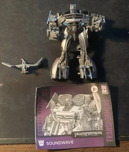 Soundwave & Laserbeak Transformer Studio Series 51 Deluxe Class Hasbro - Picture 1 of 14