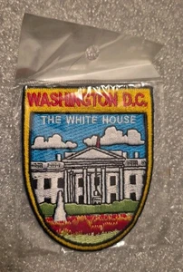 De colección Washington D.C. Parche bordado La Casa Blanca - Embalaje original  - Imagen 1 de 4