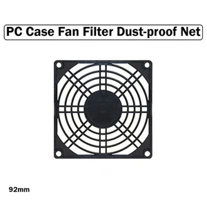 Staubdicht 92mm Case Fan Staubfilter Schutz Grill Protector Abdeckung PC DE - Bild 1 von 6