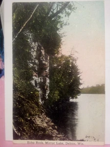 Delton Wisconsin Echo Rock mirror lake p 1913 - Picture 1 of 2