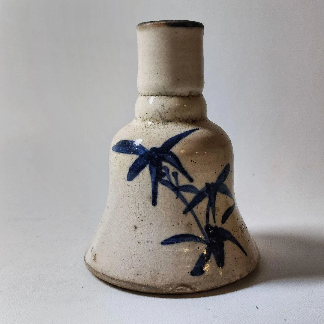 陶瓷蓝色1850-1899 年日本花瓶| eBay