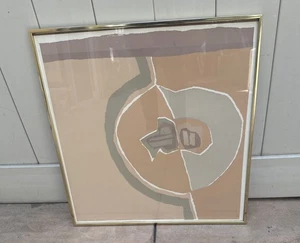 Barbara Brozik Post Modern Künstler Abstrakte Siebdruck Lithographie Artist’s Proof - Bild 1 von 6