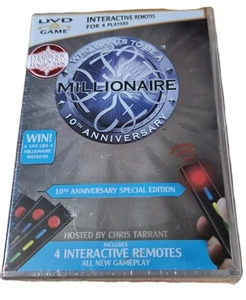 Who Wants To Be A Millionaire 10th Anniversary Edition Dvd Game Brand New Sealed - Picture 1 of 2