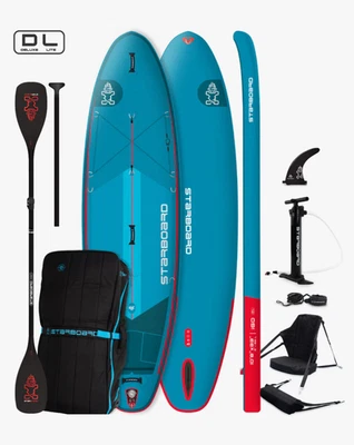 Starboard iGO deluxe lite Inflatable paddleboard, SUP 10’8″ x 33″x 6″ Kayak Set - Image 1 of 4