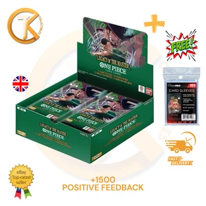 One Piece Card Game OP-12 Legacy Of The Master Booster Box English OP12 ENG - Imagen 1 de 1