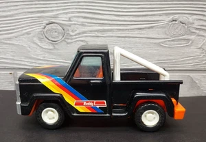 Vintage 1980’s Buddy L Black Step Side Pickup Truck w/ Rollbar - Bild 1 von 5
