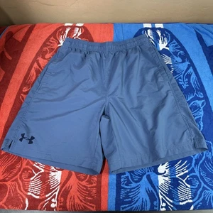 Pantaloncini corti uomo blu Under Armour larghi taglia LG - Foto 1 di 9