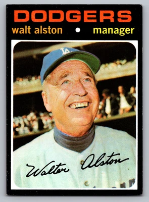 1971 TOPPS #567 WALTER ALSTON DODGERS - Image 1 of 3