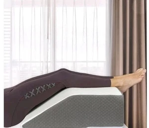 KOLBS Cuscino Cuneo Letto Schiuma Elevazione Gambe Supporto per Post Chirurgia Sollievo Dolorifico - Foto 1 di 12