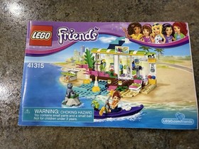 LEGO Friends 41315 Heartlake Surf Shop Instruction Manual Only! No Bricks! 2017