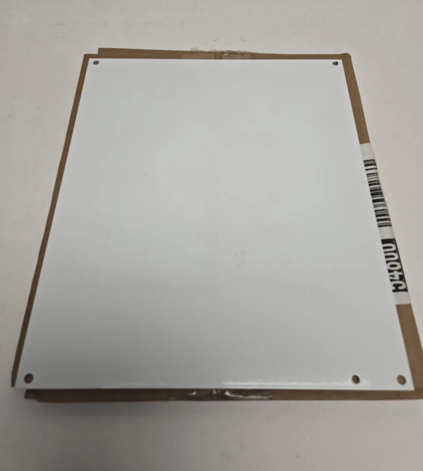 Hoffman A14P12 14 Gauge Interior Panel Steel White Finish for Junction Boxes