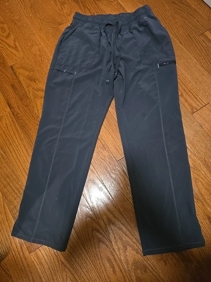 Pantalones Médicos Scrubstar Multi Bolsillo Cintura Elástica Estilo # SSL09841B Talla Mediana Foto 1 de 3