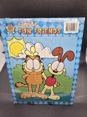 De colección GARFIELD 2 Rompecabezas Bendon LET'S PLAY (Deportes) FUN FRIENDS (Odie) Sellado Foto 1 de 4