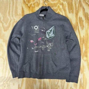 Vintage surf y2k volcom femme zip up jacket - Picture 1 of 4