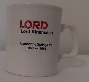 Lord Kinematics Cambridge Springs 15th Anniversary Tasse - Top Zustand - Bild 1 von 4