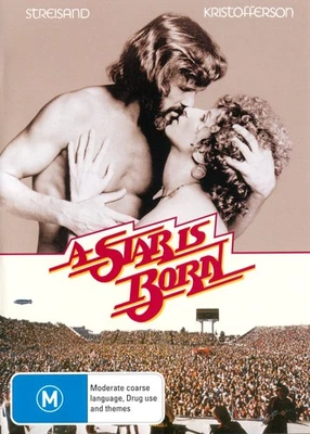 A Star Is Born (1976) Barbra Streisand (DVD) Barbra Streisand Kris Kristofferson - Image 1 of 4