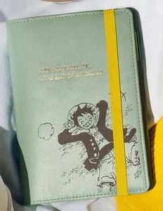 Cubierta Hobonichi Techo 2026 One Piece Luffy's Dream A5 solo verde menta - Imagen 1 de 3