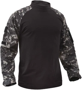 Rothco Tactical Combat Airsoft Shirt Paintball Uniform Army Long Sleeve Top - Picture 1 of 32