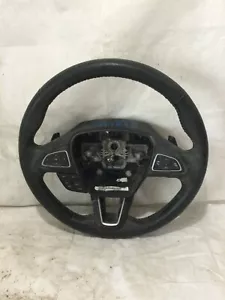 2017-2019 Ford Escape Steering Wheel Black W/ Shiffter Pad OEM - Picture 1 of 7